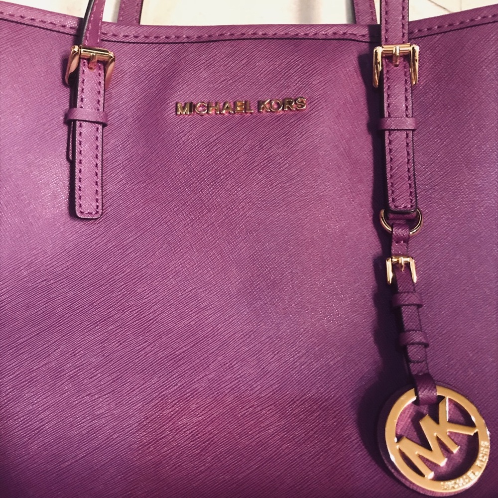 Michael Kors Purple Handbag
